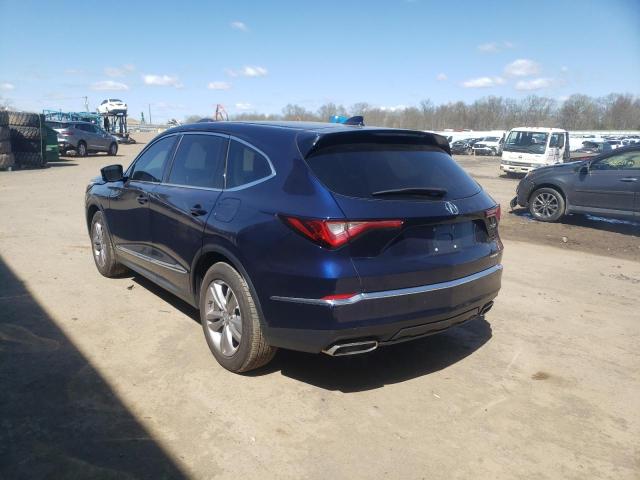 2022 ACURA MDX 5J8YE1H30NL016490