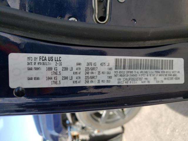 2016 JEEP PATRIOT LA 1C4NJRFB9GD657897