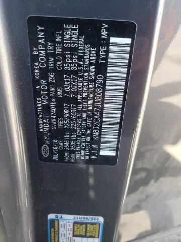 2018 HYUNDAI TUCSON SE KM8J2CA47JU808790
