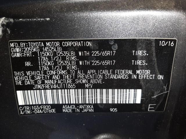 2017 TOYOTA RAV4 LE JTMZFREV4HJ111865
