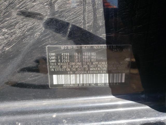 2017 SUBARU IMPREZA SP 4S3GKAL69H3601836