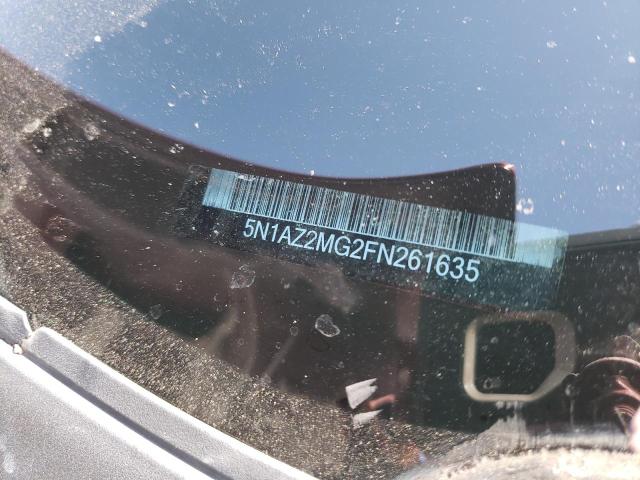 2015 NISSAN MURANO S 5N1AZ2MG2FN261635