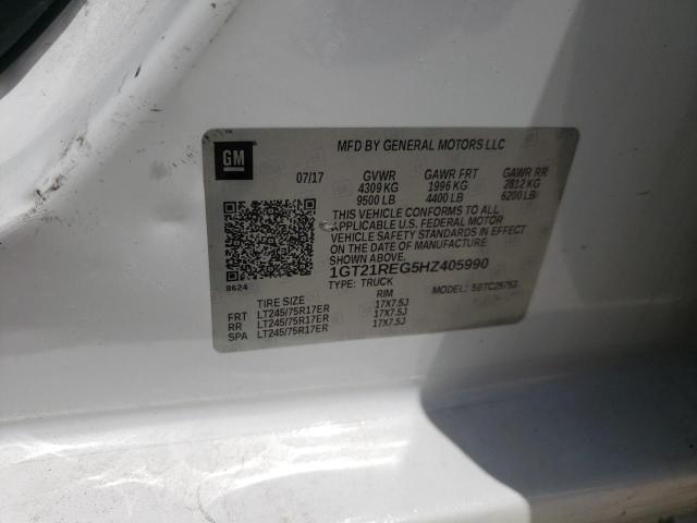 2017 GMC SIERRA C25 1GT21REG5HZ405990