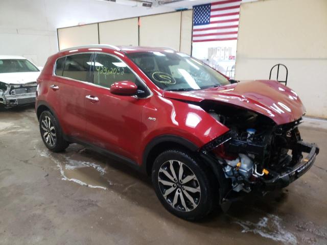 2017 KIA SPORTAGE E KNDPNCAC0H7220087