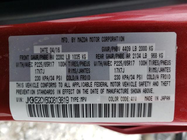 2016 MAZDA CX-5 TOURI JM3KE2CY6G0813819