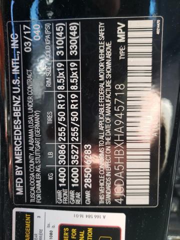 2017 MERCEDES-BENZ GLE 350 4M 4JGDA5HBXHA945718