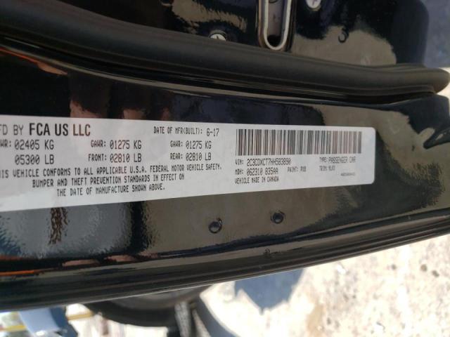 2017 DODGE CHARGER R/ 2C3CDXCT7HH583890