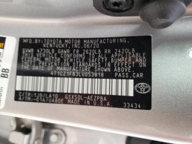 2020 TOYOTA AVALON LIM 4T1CZ1FB3LU053818