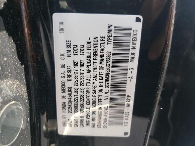2016 HONDA CR-V EX 3CZRM3H52GG723362