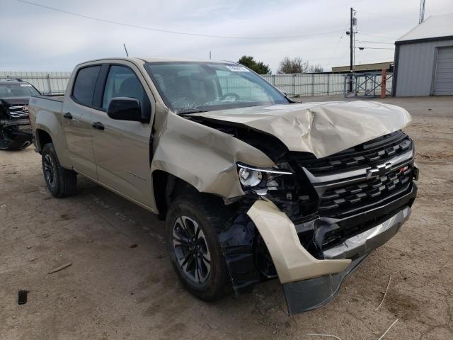 2021 CHEVROLET COLORADO Z 1GCGTDEN3M1248387
