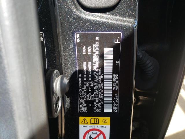 2018 LEXUS RX 350 BAS JTJBZMCA7J2033316