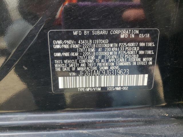 2018 SUBARU CROSSTREK JF2GTAAC9JG319623