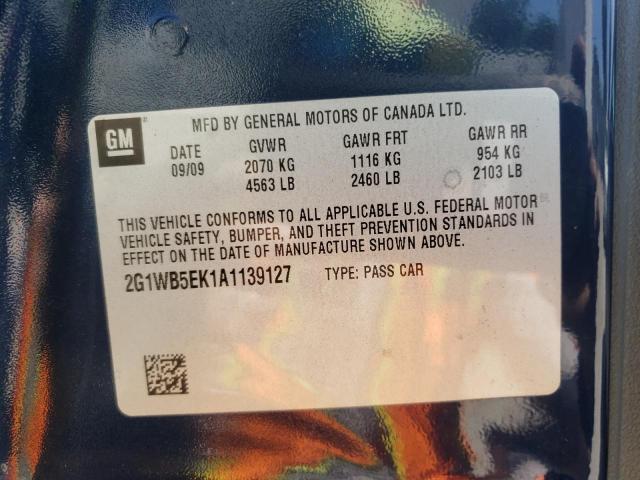 Фото: 2G1WB5EK1A1139127 - 10