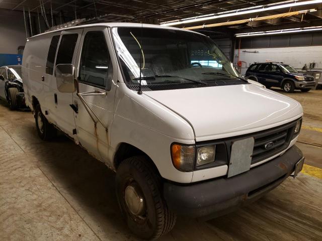 Salvage cars for sale from Copart Wheeling, IL: 2003 Ford Econoline