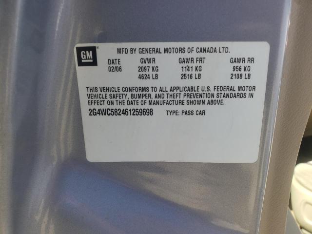 Фото: 2G4WC582461259698 - 10