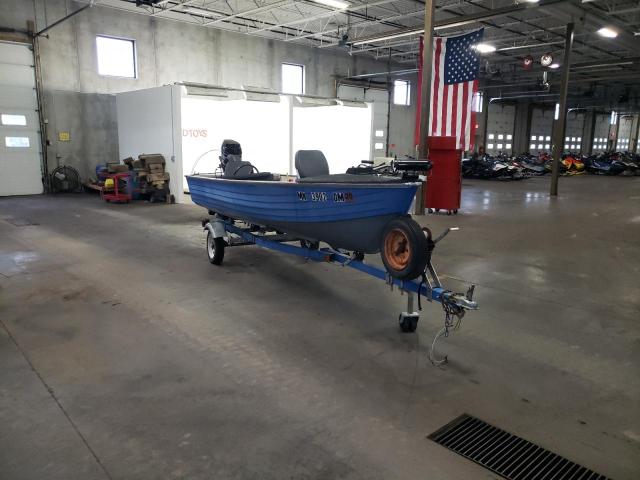 Salvage boats for sale at Ham Lake, MN auction: 1988 Boat W TRL