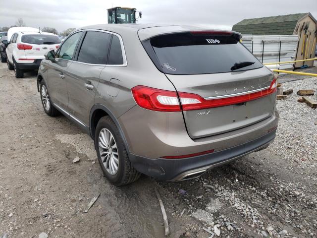 2016 LINCOLN MKX SELECT 2LMTJ6KR3GBL61756