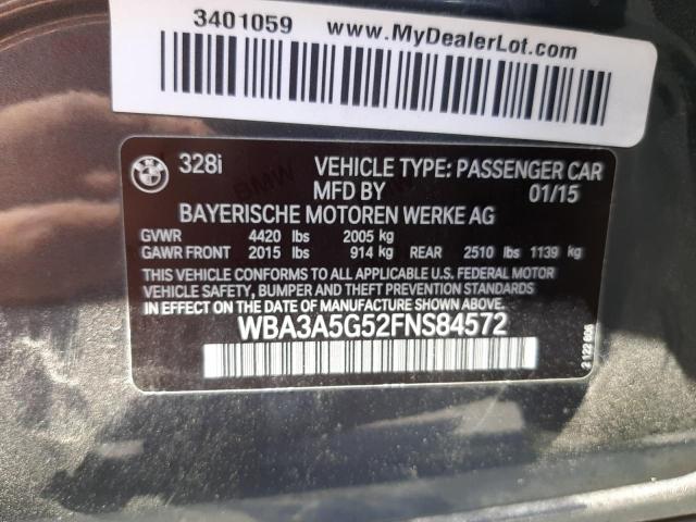 WBA3A5G52FNS84572 Bmw 328 I 2015. Фото: 9