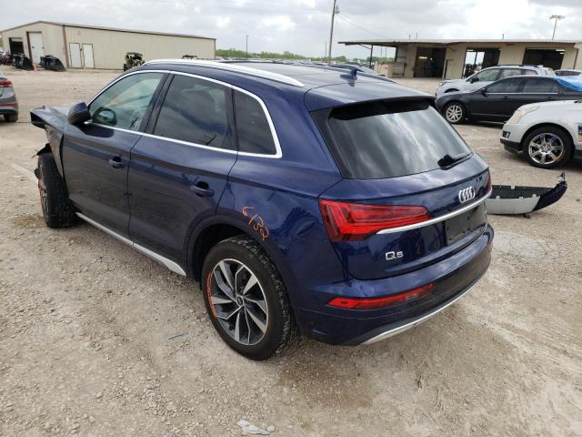 2021 AUDI Q5 PREMIUM WA1BAAFY6M2003160