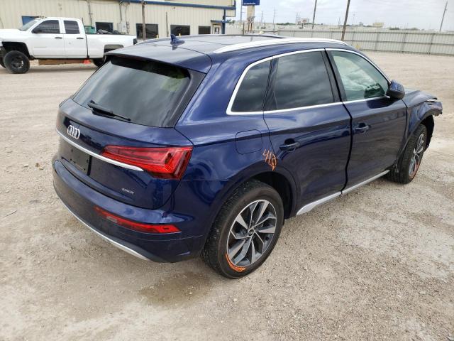 2021 AUDI Q5 PREMIUM WA1BAAFY6M2003160