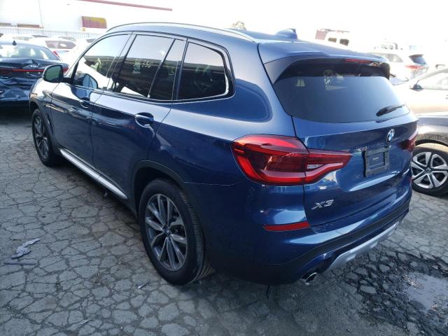 2019 BMW X3 XDRIVE3 5UXTR9C57KLP88807