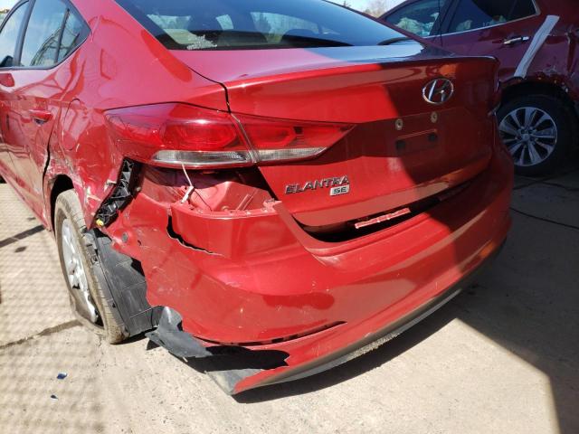 2017 HYUNDAI ELANTRA SE 5NPD74LF2HH184246