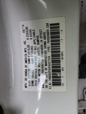 2015 HONDA ACCORD EXL 1HGCR2F83FA007234