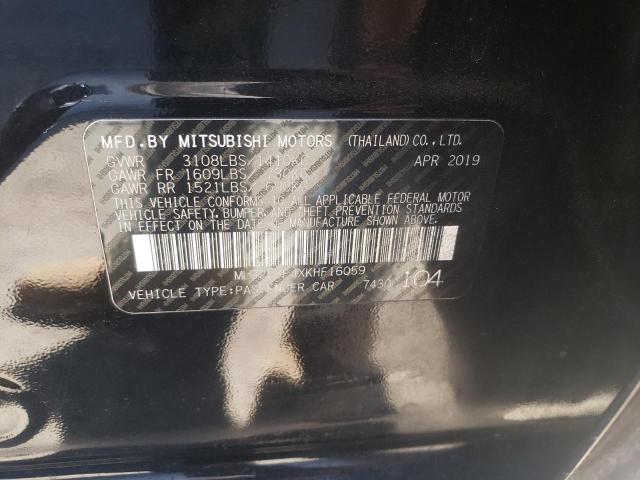 2019 MITSUBISHI MIRAGE G4 ML32F3FJXKHF16059