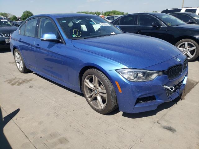 Salvage cars for sale at Grand Prairie, TX auction: 2014 BMW 328 I