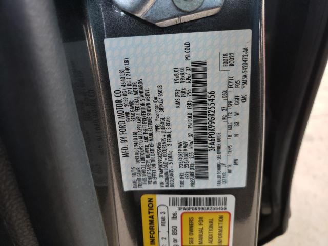 2016 FORD FUSION TIT 3FA6P0K99GR255456