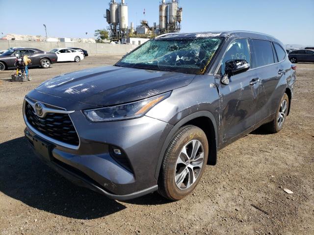 2021 TOYOTA HIGHLANDER 5TDHZRAH8MS033509