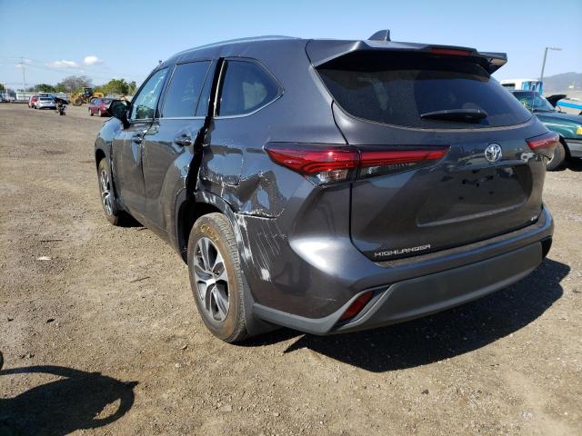 2021 TOYOTA HIGHLANDER 5TDHZRAH8MS033509