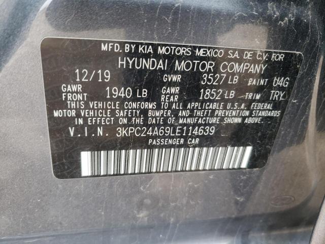2020 HYUNDAI ACCENT SE 3KPC24A69LE114639