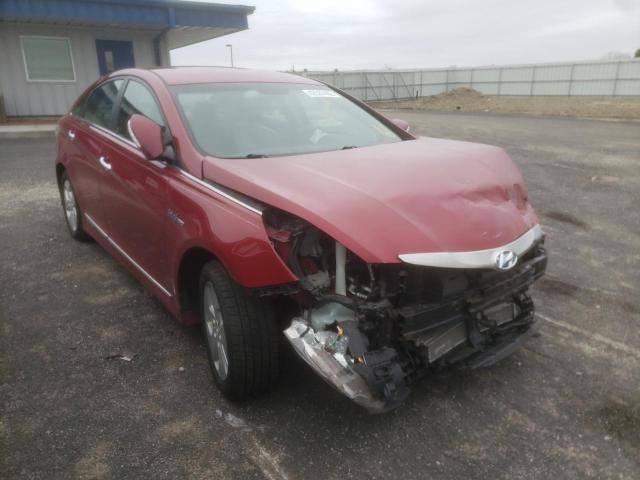 Salvage cars for sale from Copart Mcfarland, WI: 2012 Hyundai Sonata Hybrid