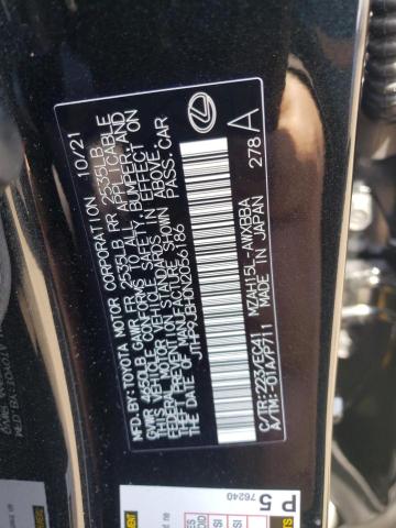 2022 LEXUS UX 250H BA JTHP9JBH0N2056186