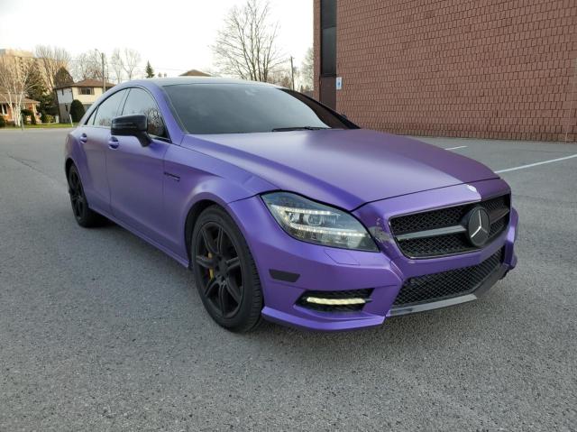 Salvage cars for sale from Copart Bowmanville, ON: 2012 Mercedes-Benz CLS 550 4M