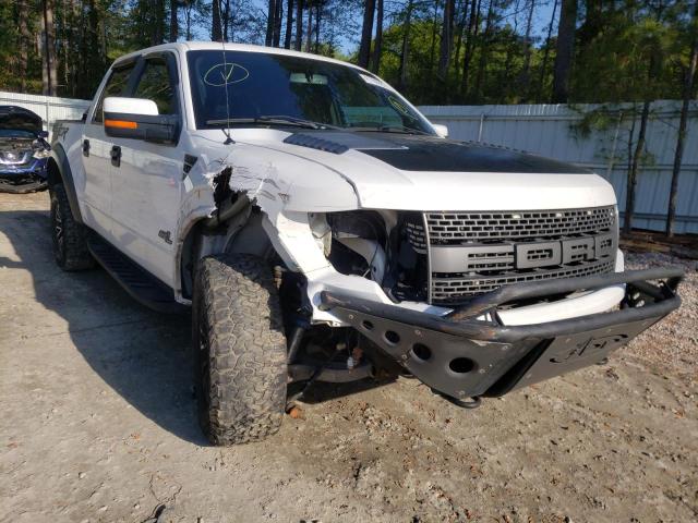 Salvage cars for sale from Copart Knightdale, NC: 2012 Ford F150 SVT R