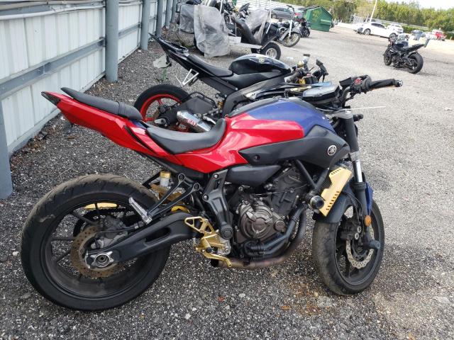 2017 YAMAHA FZ07A JYARM20E4HA000474