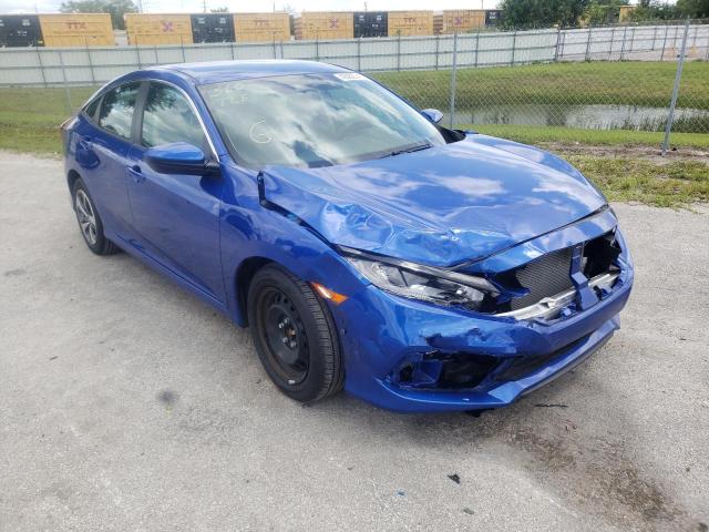 2020 HONDA CIVIC LX 19XFC2F6XLE010605
