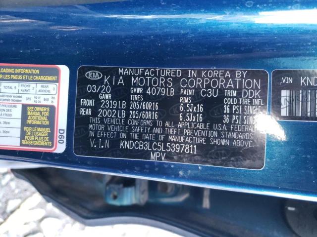 2020 KIA NIRO LX KNDCB3LC5L5397811