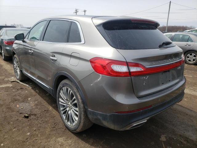 2016 LINCOLN MKX RESERV 2LMTJ8LR8GBL23238