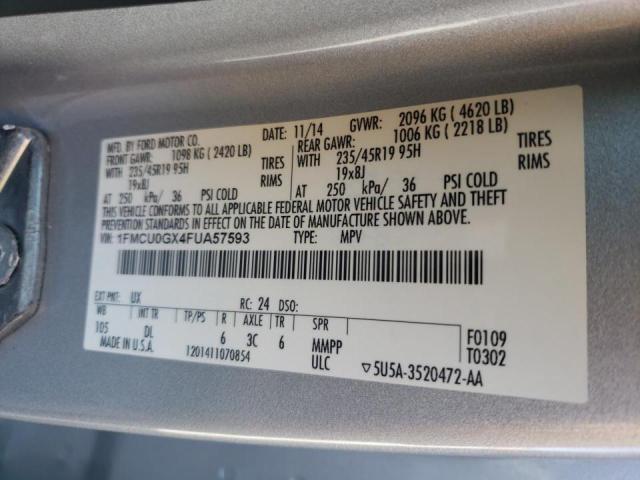 2015 FORD ESCAPE SE 1FMCU0GX4FUA57593