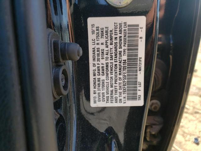 2015 HONDA CIVIC LX 19XFB2F55FE705184