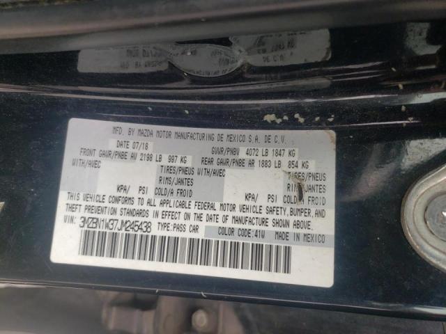 2018 MAZDA 3 GRAND TO 3MZBN1W37JM245438