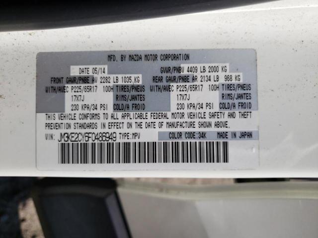 2015 MAZDA CX-5 TOURI JM3KE2CY6F0486949