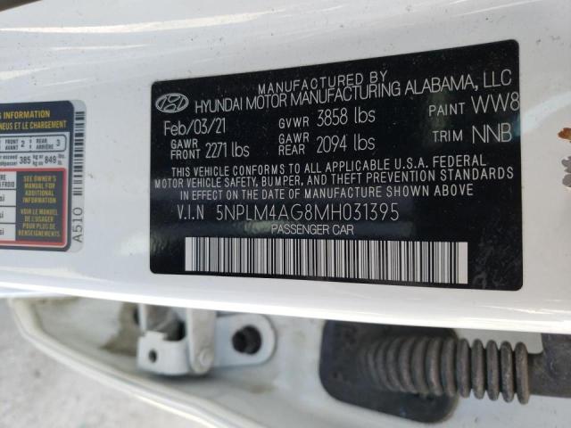 2021 HYUNDAI ELANTRA SE 5NPLM4AG8MH031395