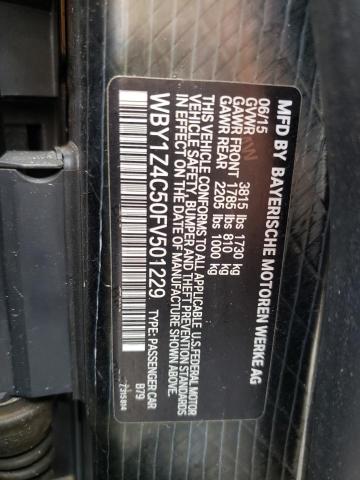 2015 BMW I3 REX WBY1Z4C50FV501229