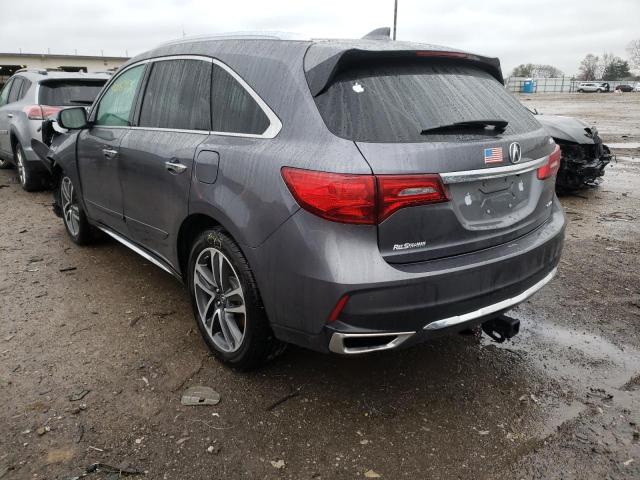 2017 ACURA MDX ADVANC 5FRYD4H84HB010339
