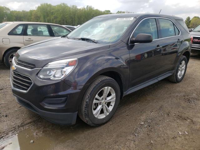 2016 CHEVROLET EQUINOX LS 1GNALBEK9GZ104341