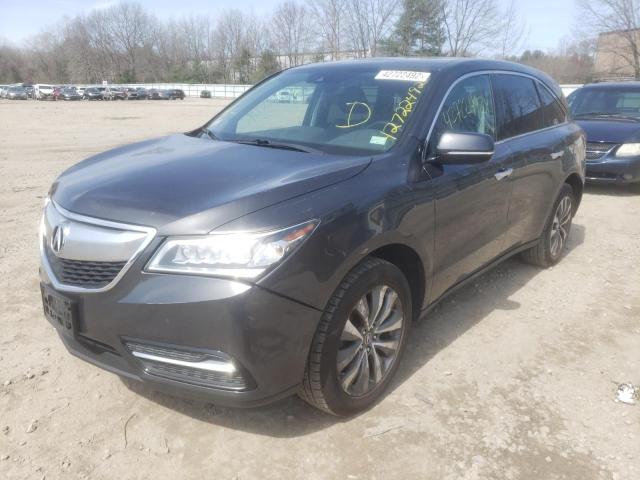 2016 ACURA MDX TECHNO 5FRYD4H40GB026971
